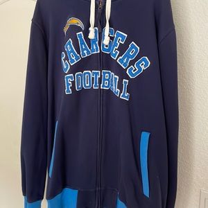 Chargers zip-up Sweatshirt